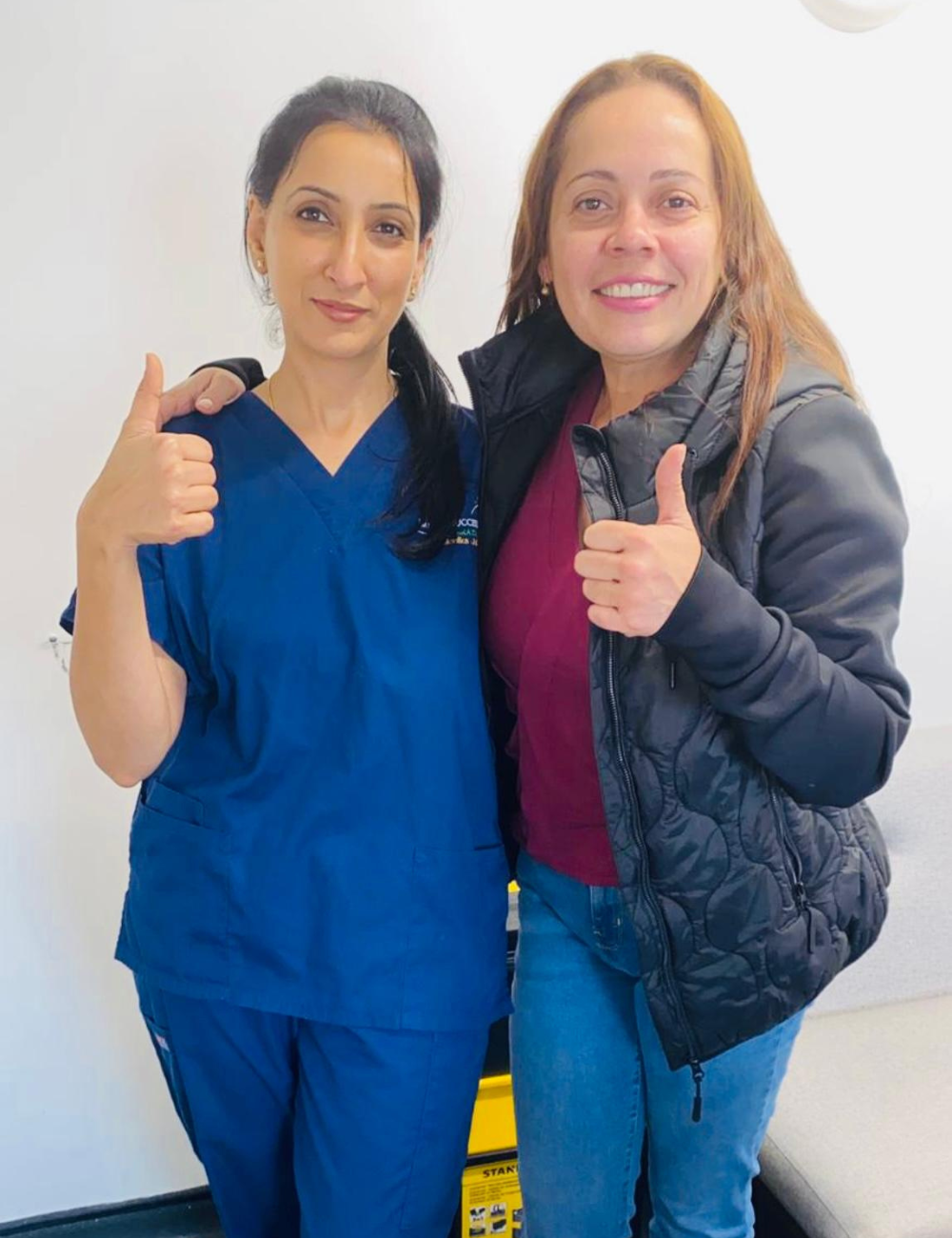 Dr Monika photo with patient 3