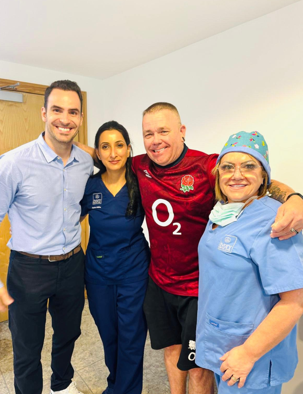 dr monika with team 12